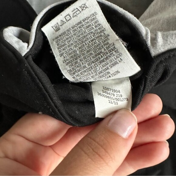 Victoria's Secret PINK | Black & Gray Reversible Ultimate Leggings | Size Small - Picture 11 of 15